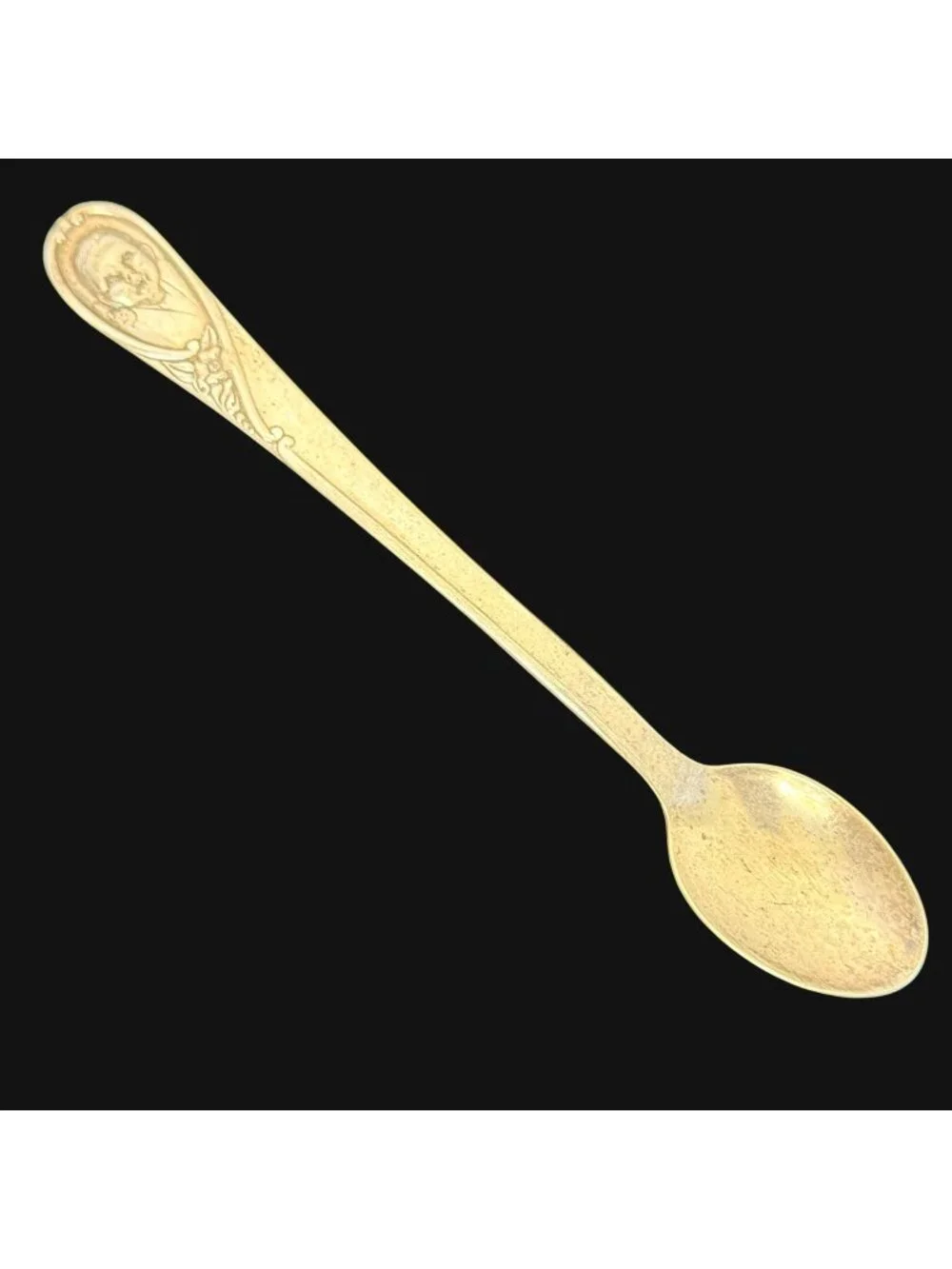 Vintage 1940s 1950s Gerber Baby Spoon Winthrop Silver Plate 5.5